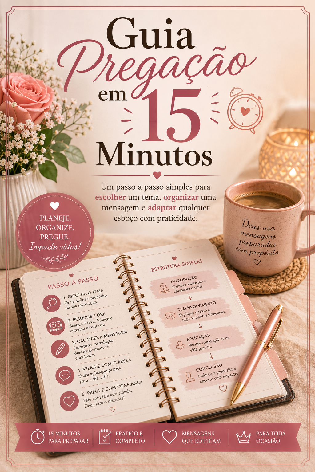 Capa do bônus Guia Pregação em 15 Minutos
