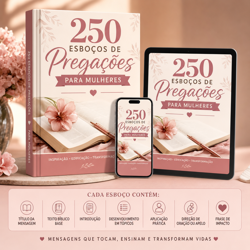 Produto principal 250 Esboços de Pregações Para Mulheres Cristãs